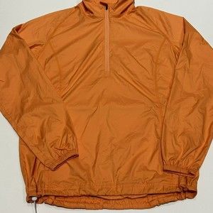 PETER MILLAR Crown‎ Sport Mens Polyester Nylon 1/4 Zip Pullover Orange